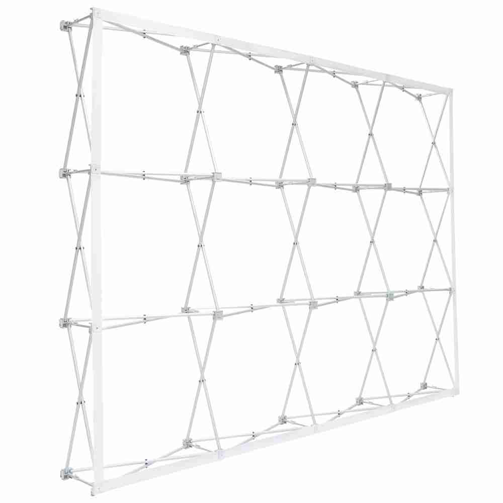 10 Ft RPL Fabric Pop Up Display – 89″h Straight Trade Show Exhibit Booth