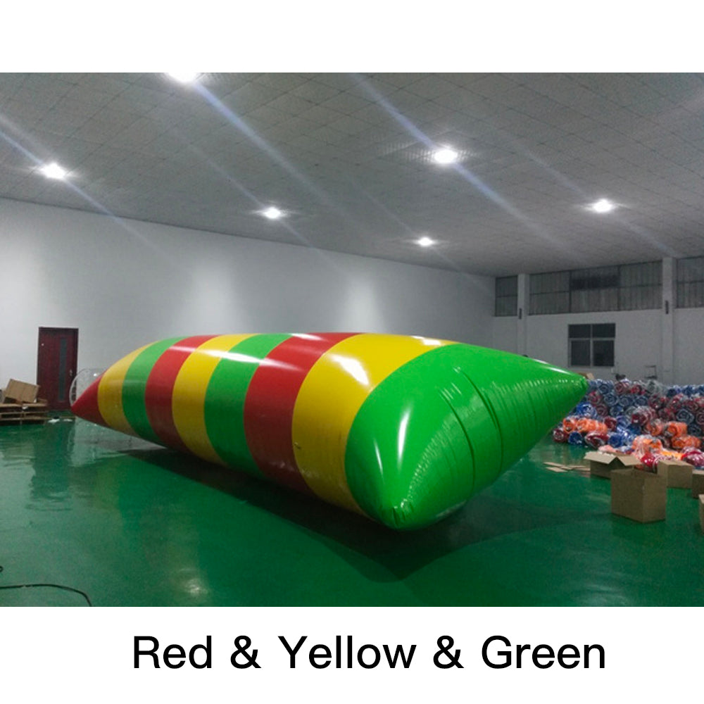 Inflatable Water Catapult Blob Inflatable Water Jumping Bag Air Blast Blob