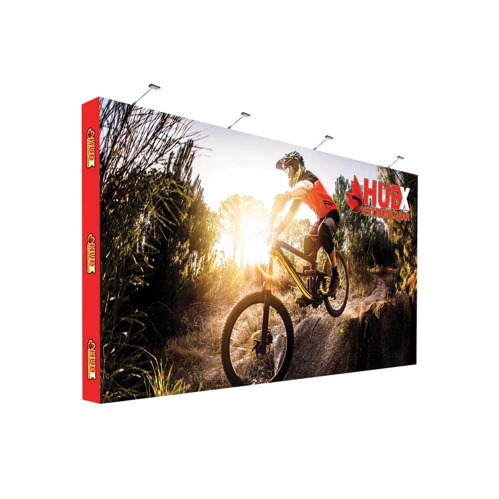 20X10Ft RPL Fabric Pop Up Display Straight Trade Show Exhibit Booth