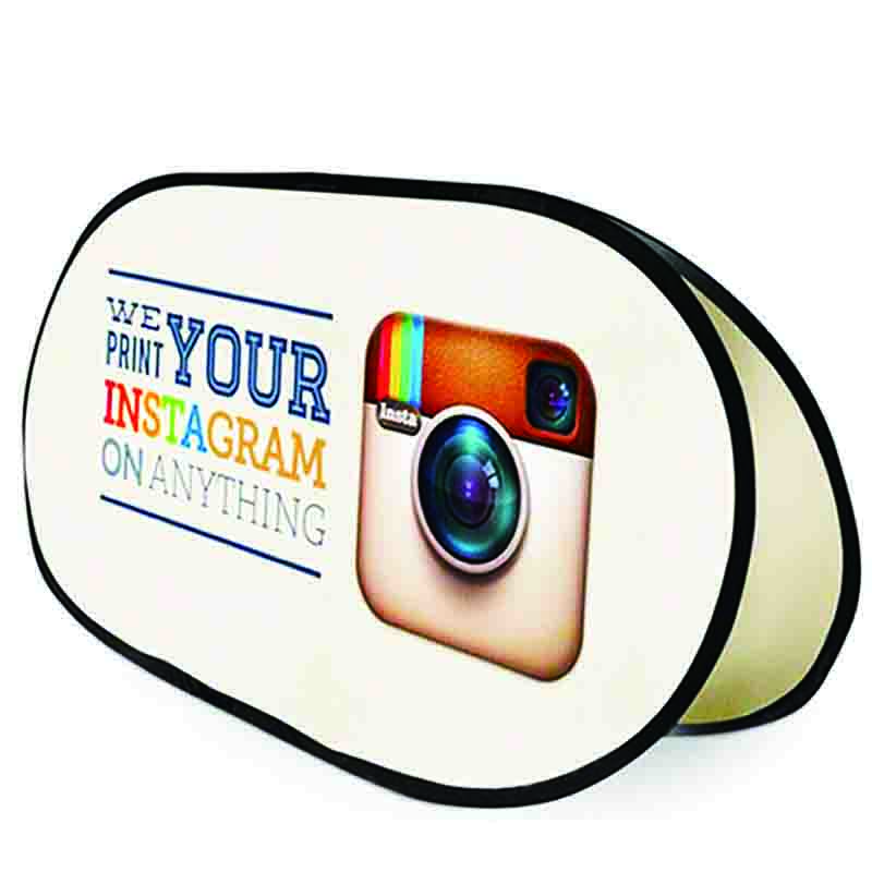 Custom Printed Oval Pop Up Banners - 314display