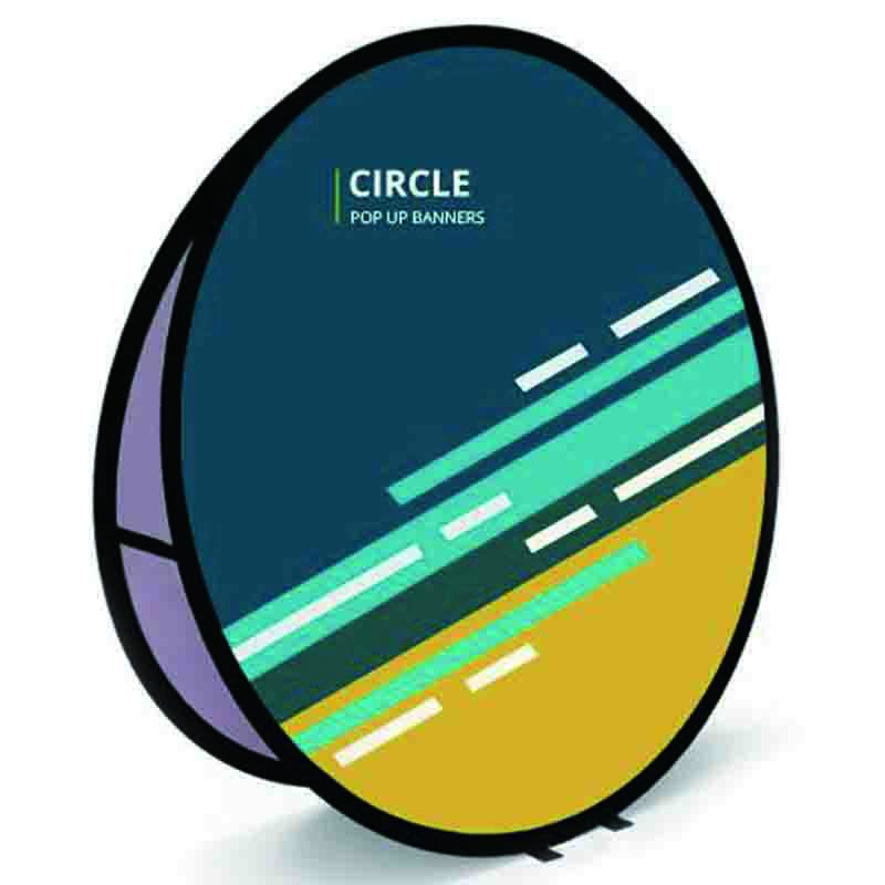 Custom Printed Round Pop Up Banners - 314display