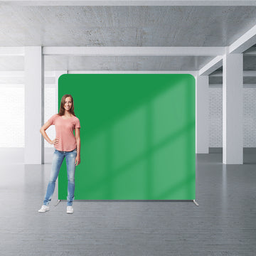 8ft x 8ft Straight Tension Fabric Displays (Aluminum Frame + Fabric)