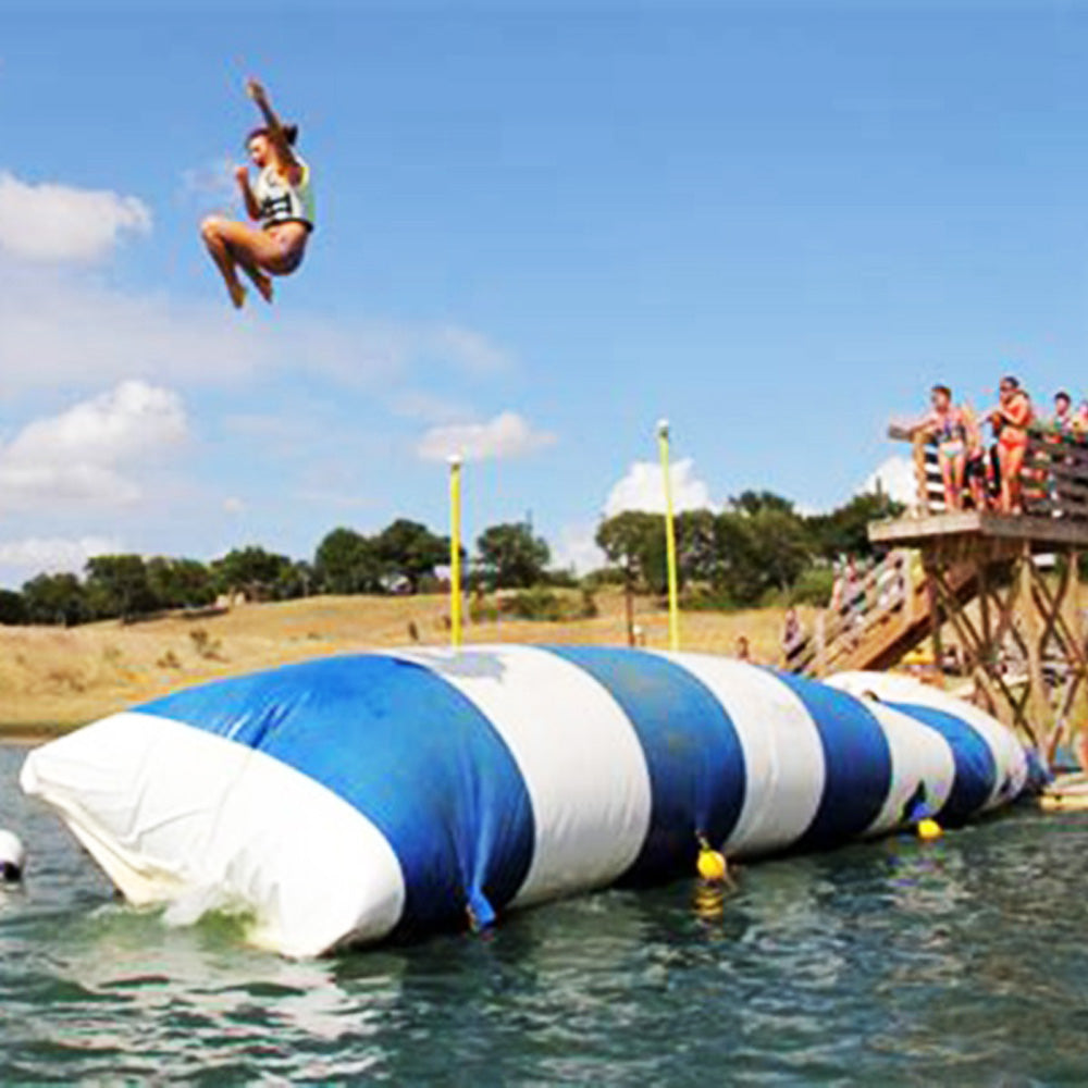 Inflatable Water Catapult Blob Inflatable Water Jumping Bag Air Blast Blob