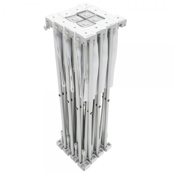 5X5Ft RPL Fabric Pop Up Display Straight Trade Show Exhibit Booth