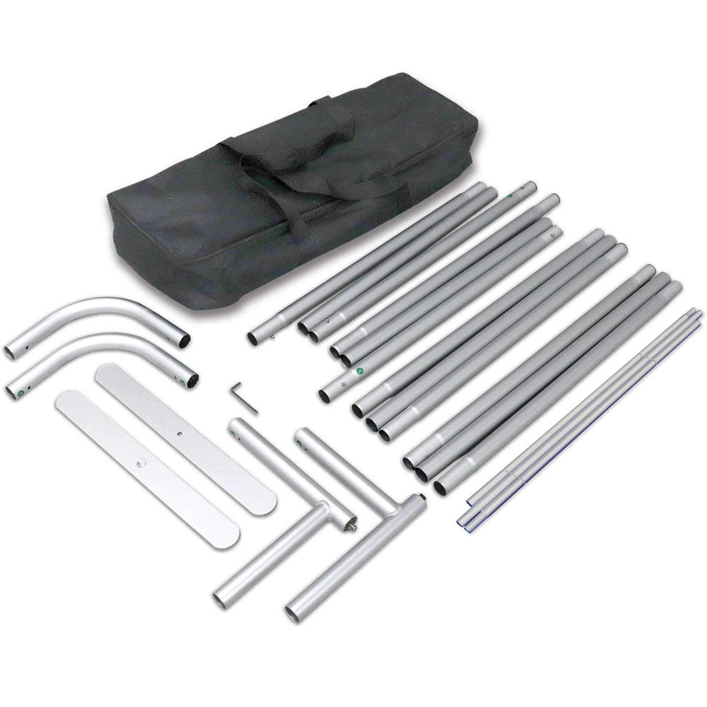 25ft x 15ft Straight Tension Fabric Displays (Aluminum Frame + Fabric)