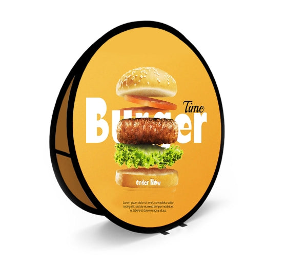 3.5ft Circle Pop Up Banners