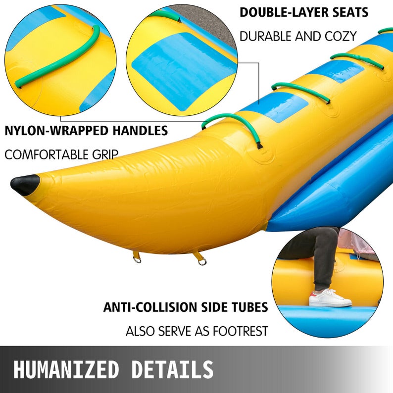 Recreational Banana Boat Towable Water Sled