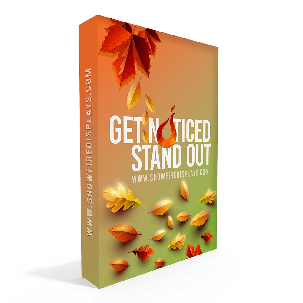 5 Ft RPL Fabric Pop Up Display – 7.5'h Straight Graphic Package