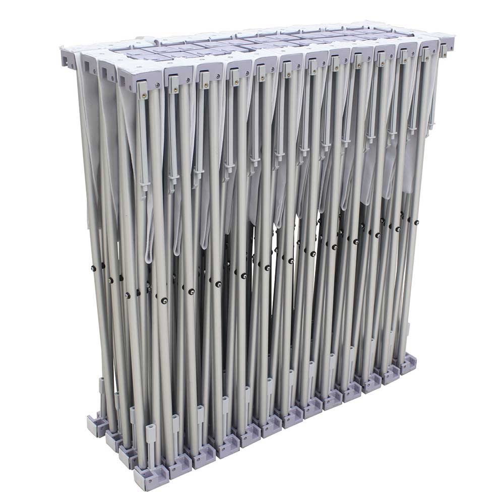 30 Ft RPL Fabric Pop Up Display - 89"H Straight Trade Show Exhibit Booth