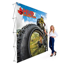 10X10Ft Fabric Pop Up Display Straight Trade Show Exhibit Booth
