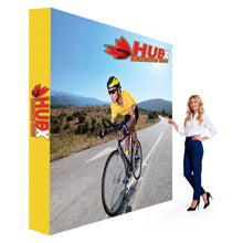 10 Ft Fabric Pop Up Display – 89″h Straight Trade Show Exhibit Booth