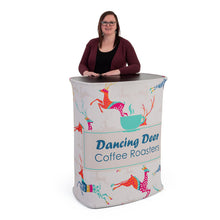 Rectangular Fabric Pop Up Podium Counter Display