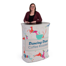 GRAPHIC ONLY - Rectangular Fabric Pop Up Podium Counter Display