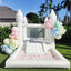 White Castle Bounce House Inflatable Wedding Bouncy Jumping Castle (13FTx8FTx8FT)