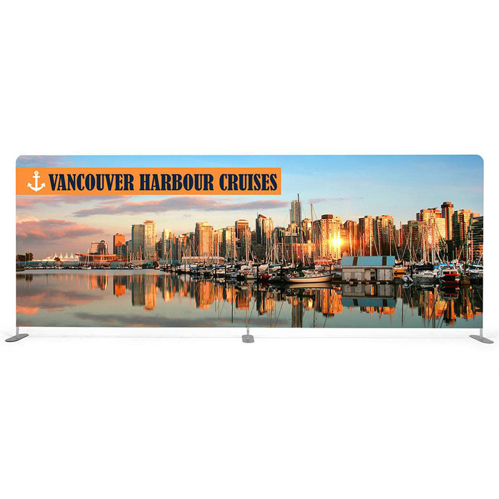 13ft x 8ft Straight Tension Fabric Displays (Aluminum Frame Only)