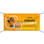 3ft X 8ft Custom Polyester Fabric Banners