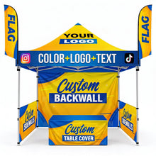 10ft x 10ft Custom Canopy Tent