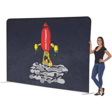 10ft x 8ft Straight Tension Fabric Displays (Aluminum Frame + Fabric)