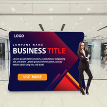 8ft x 8ft U-Shaped Tension Fabric Displays (Aluminum Frame + Fabric)