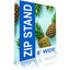 6ft x 8ft Straight Tension Fabric Displays (Aluminum Frame + Fabric)