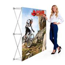5X5Ft Fabric Pop Up Display Straight Trade Show Exhibit Booth