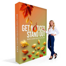 5 Ft Fabric Pop Up Display – 7.5'h Straight Graphic Package