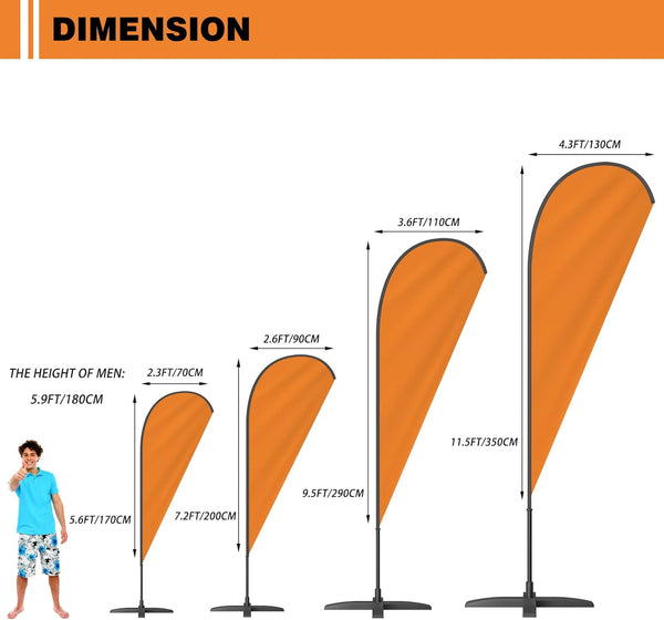 Teardrop Flags & Teardrop Banners-314Display – 314 Display