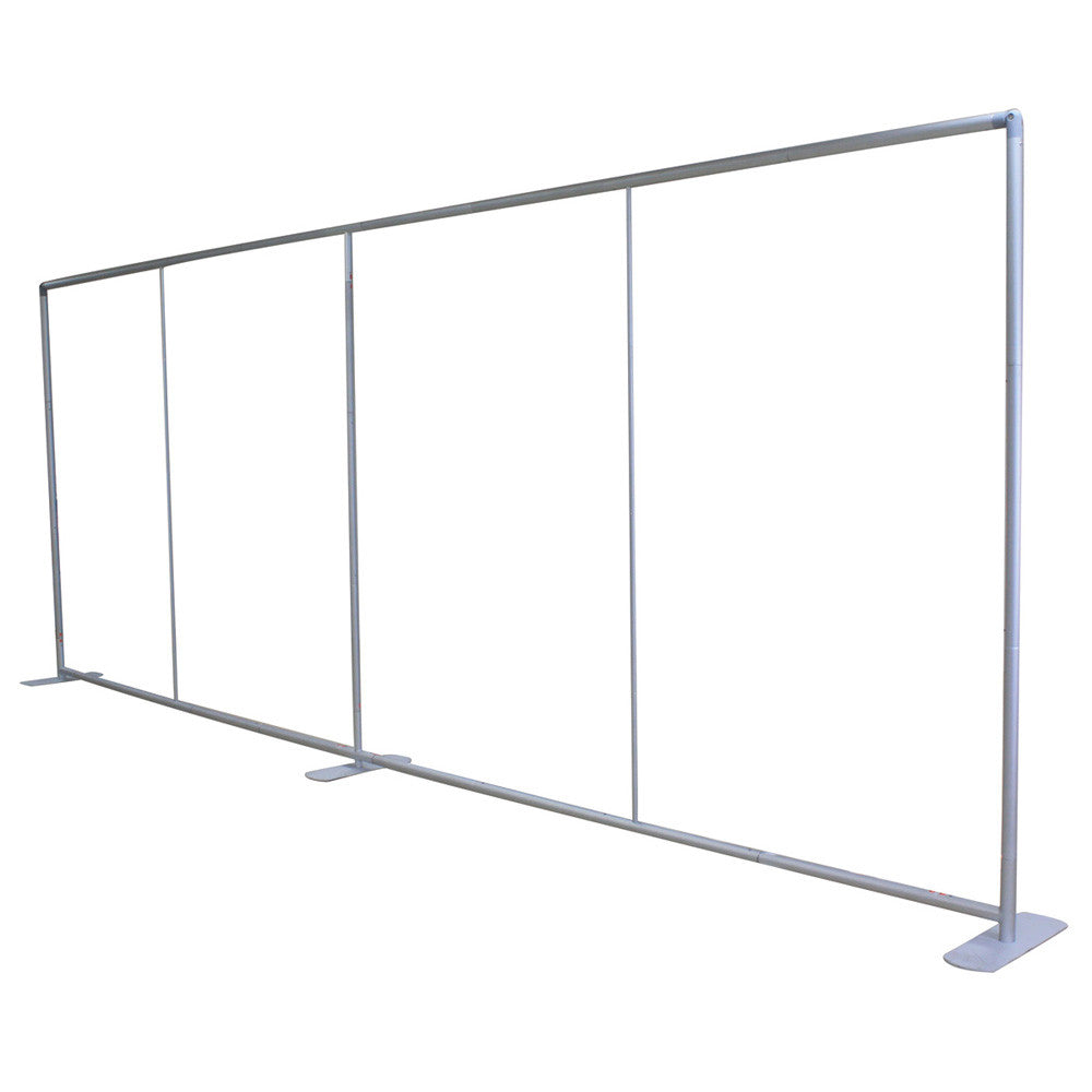 20ft x 8ft Straight Tension Fabric Displays (Aluminum Frame Only)
