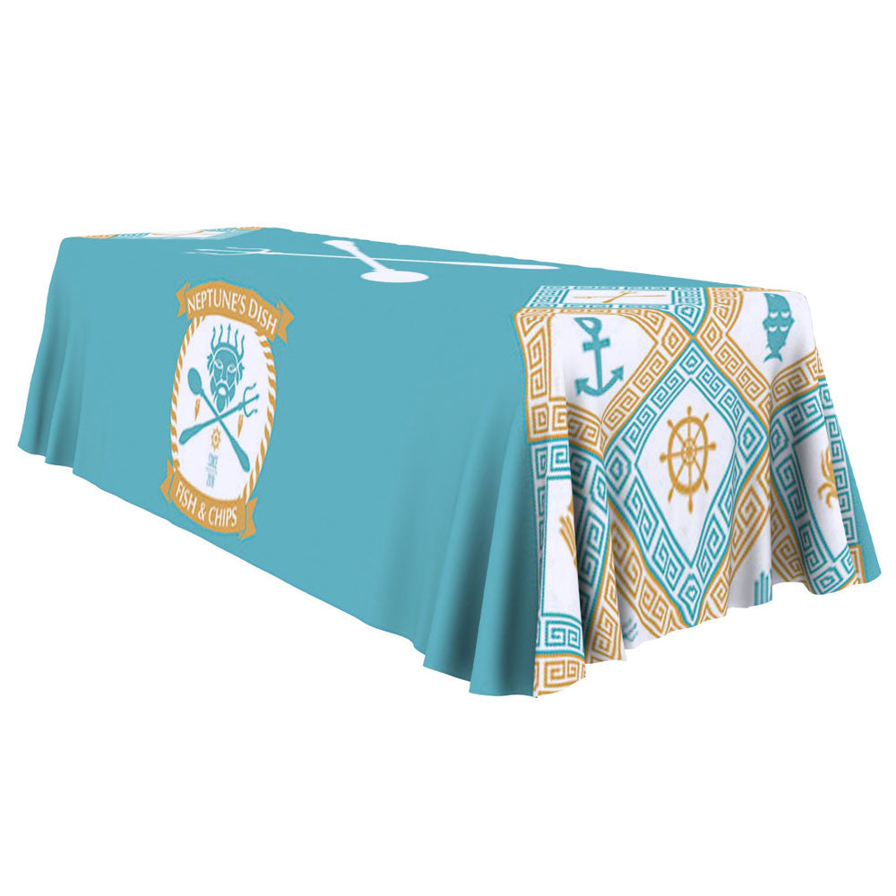 ONE CHOICE Table Throw Full Color 8 Ft. 4-Sided