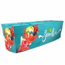 8ft 4 Sided Fitted Table Throw Full Color One Choice