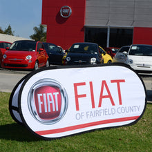 9ft Horizontal Pop Up Banners