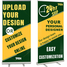 33''x81" Custom Roll Up Retractable Banner Stand (Standard)