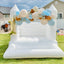 White Castle Bounce House Inflatable Wedding Bouncy Jumping Castle with Air Blower