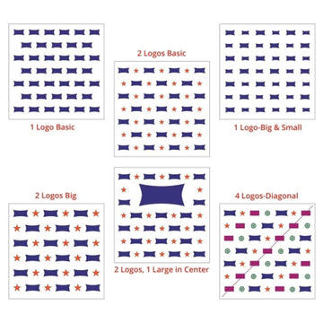 8ft x 8ft Straight Tension Fabric Displays (Aluminum Frame + Fabric)