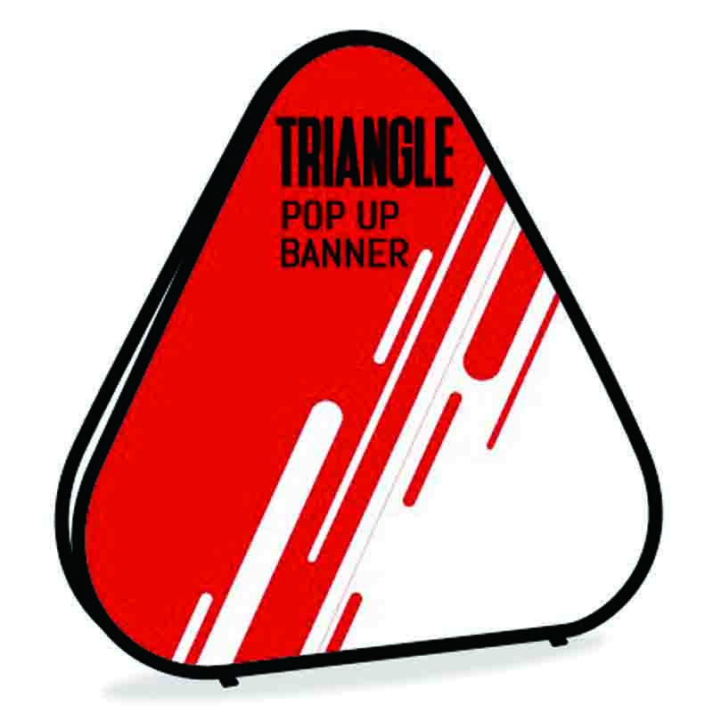 Custom Printed Triangle Pop Up Banners - 314display