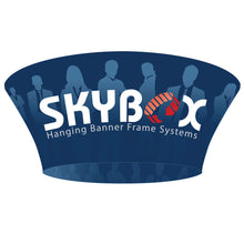 10 Ft. Tapered Circle 42 In. Overhead Hanging Banner - Trade Show Ceiling Sign