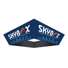 15 Ft. X 3.5 Ft. Tapered Square Overhead Hanging Banner - Trade Show Ceiling Sign