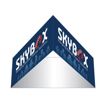 8 Ft. Triangle Overhead Hanging Banner - Trade Show Ceiling Sign