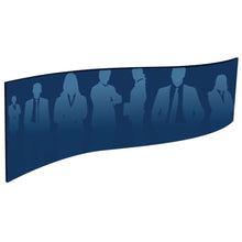 14 Ft. Wave 60 In. Overhead Hanging Banner - Trade Show Ceiling Sign