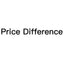 Price Difference for white background 160