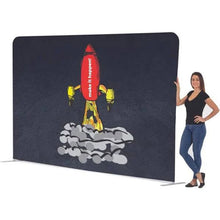 10ft x 8ft Straight Tension Fabric Displays (Aluminum Frame + Fabric)