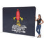 10ft x 8ft Straight Tension Fabric Displays (Aluminum Frame + Fabric)