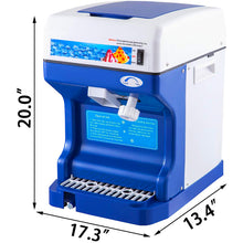 Electric Shaved Ice Machine 265 LBS/H