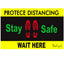 Floor Decal “Stay Safe” 12