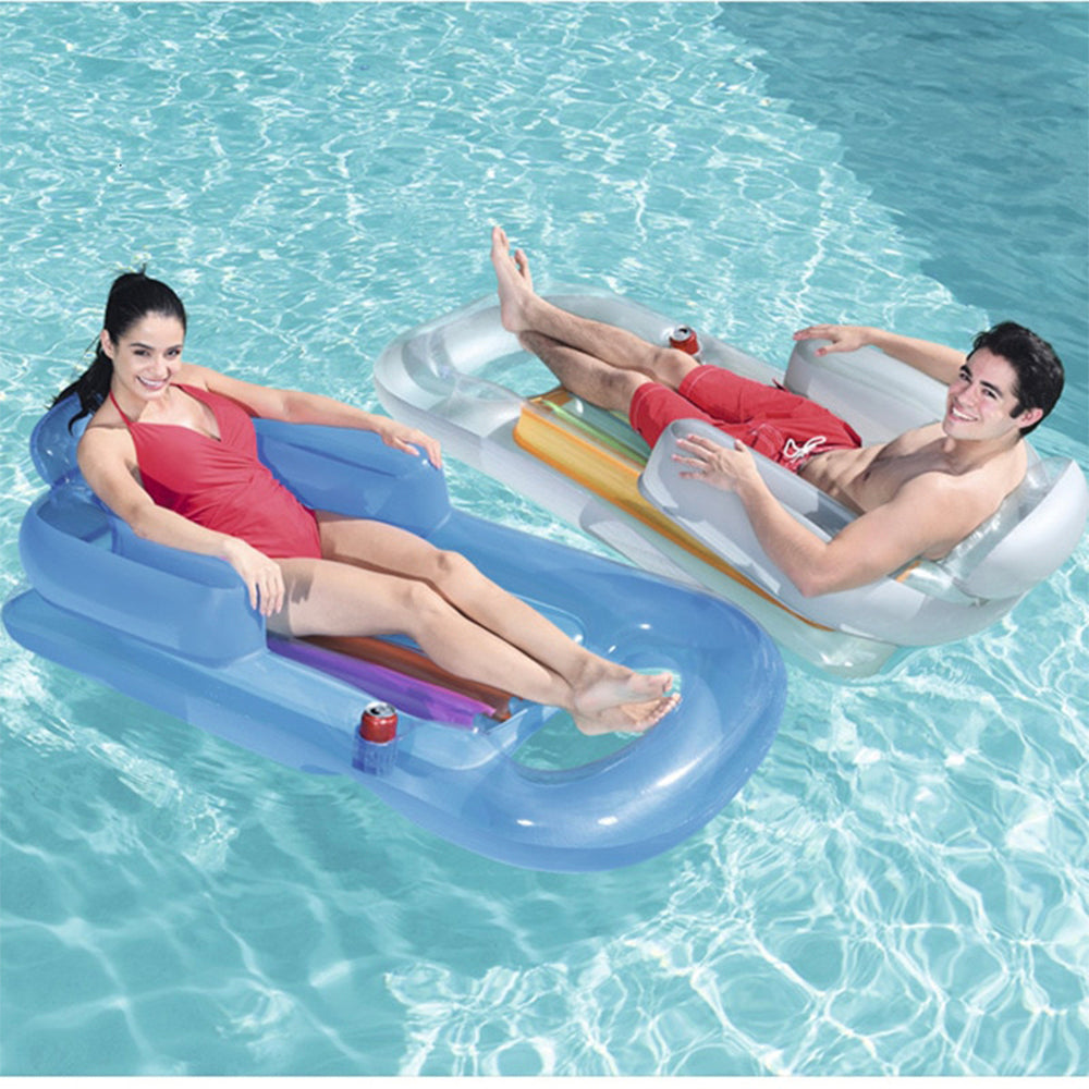 Inflatable Pool Floating Lounge Chair 59 in