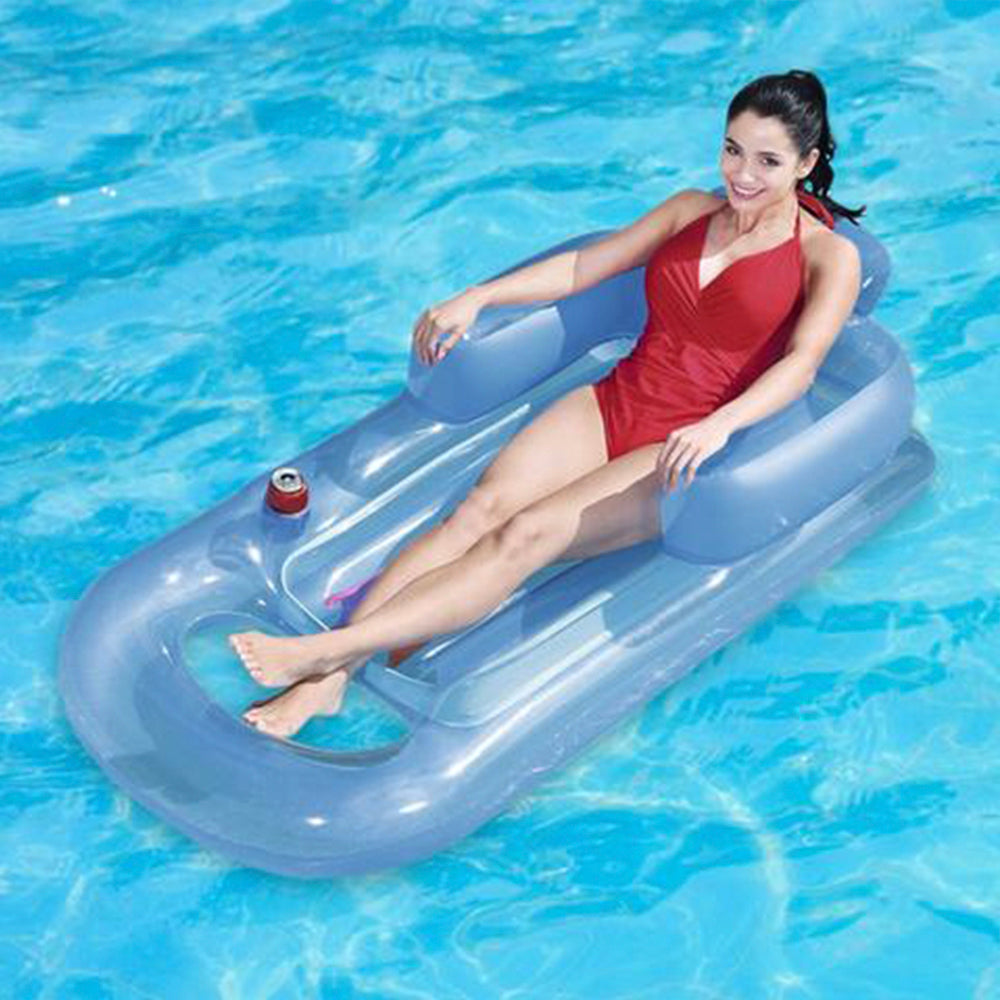 Inflatable Pool Floating Lounge Chair 59 in