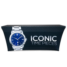 Stretch Table Throw Full Color 6 Ft. With Custom Dye-Sub Print