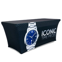 Stretch Table Throw Full Color 6 Ft. With Custom Dye-Sub Print