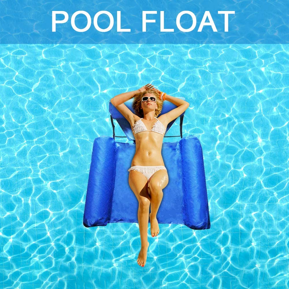 Inflatable Swimming Floating Chair Pool Float Lounge
