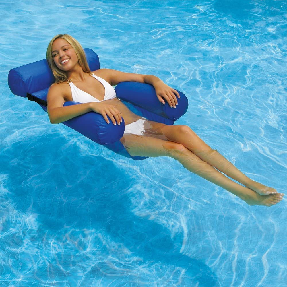 Inflatable Swimming Floating Chair Pool Float Lounge